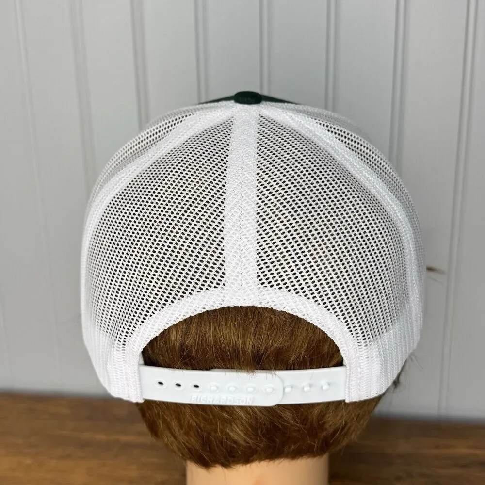 Cinemoves Green And White Trucker Hat Cast & Crew Gift Richardson 112 Mesh NWOT